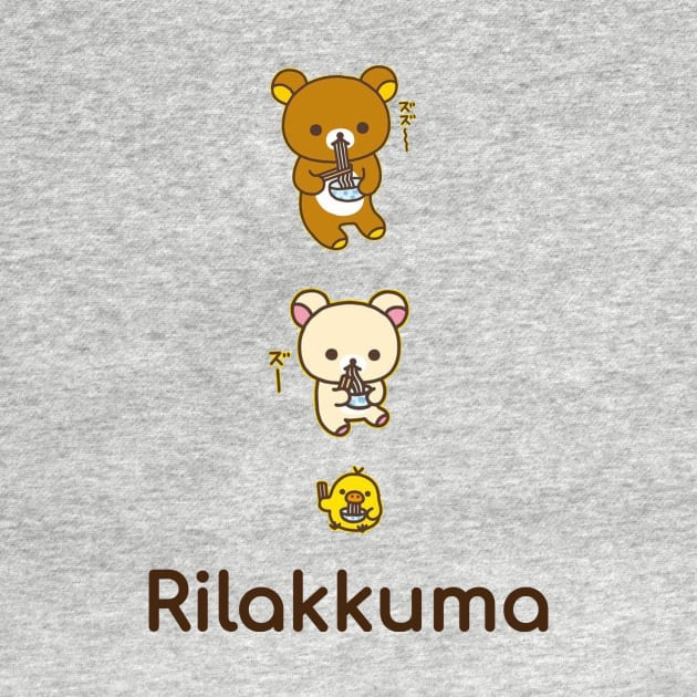 Rilakkuma and friends by cutie_eyes